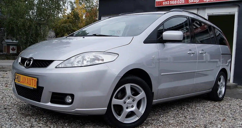 Mazda 5 cena 12500 przebieg: 159000, rok produkcji 2006 z Szczecin małe 742